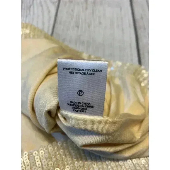 Generation Love Womens Tina Sequin Top SMALL in Shell One Shoulder Revolve Party - Picture 12 of 12